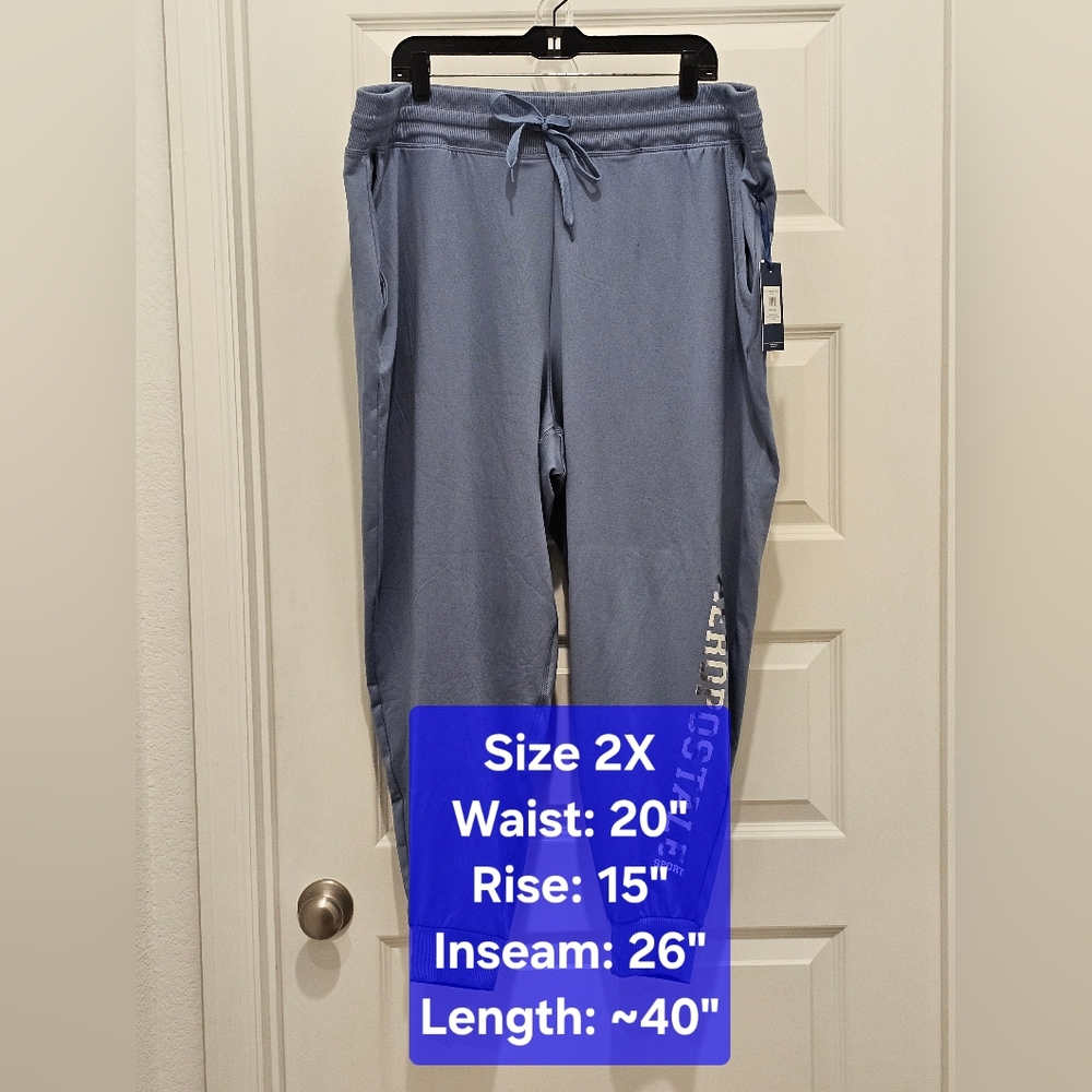 Aeropostale Sport Logo Joggers/Sweatpants, NWT, Size 2X